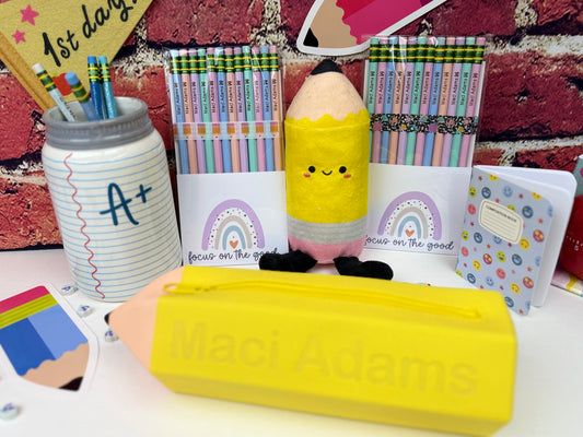 Personalized Silicone Pencil Case