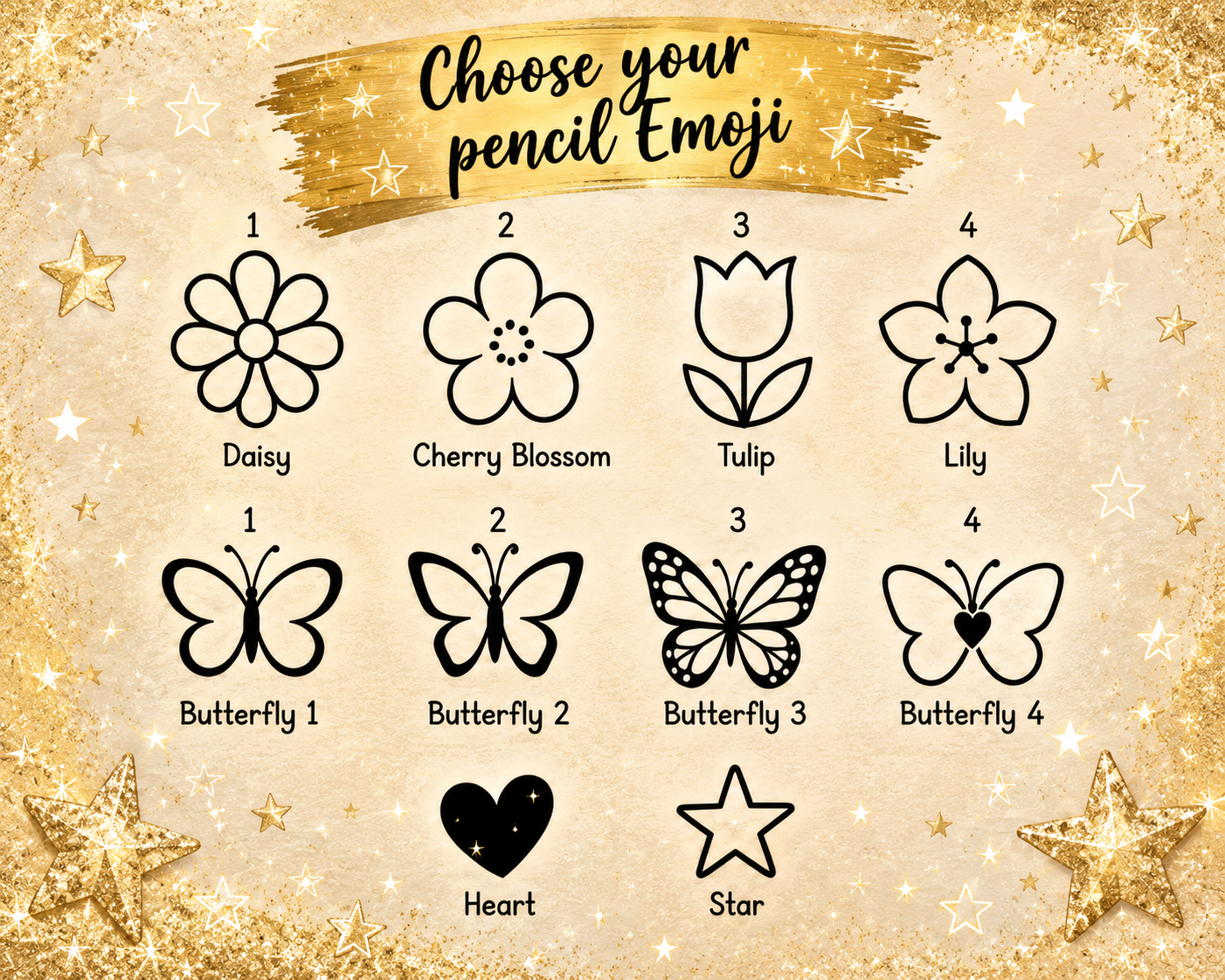 Personalized Ticonderoga Pencil Set