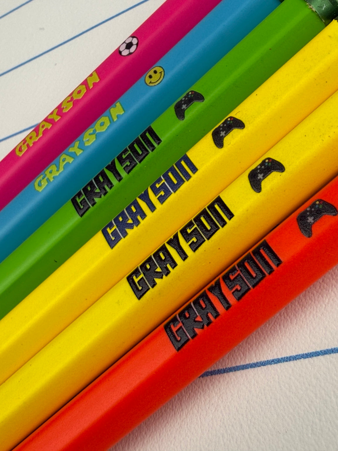 Personalized UV Printed Ticonderoga Pencils