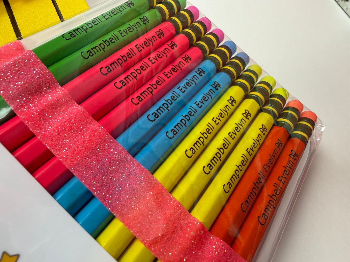 Personalized Ticonderoga Pencil Set