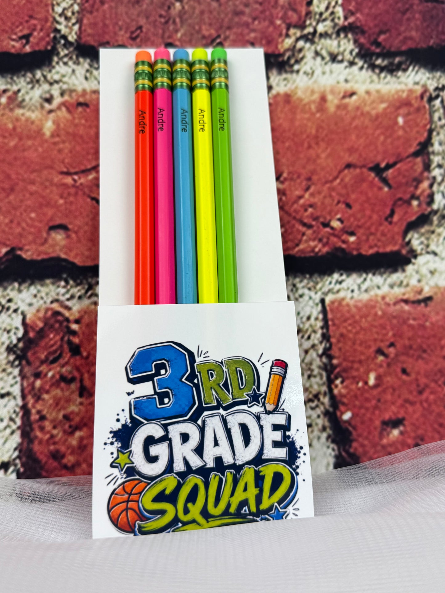 Personalized Ticonderoga Pencil Set