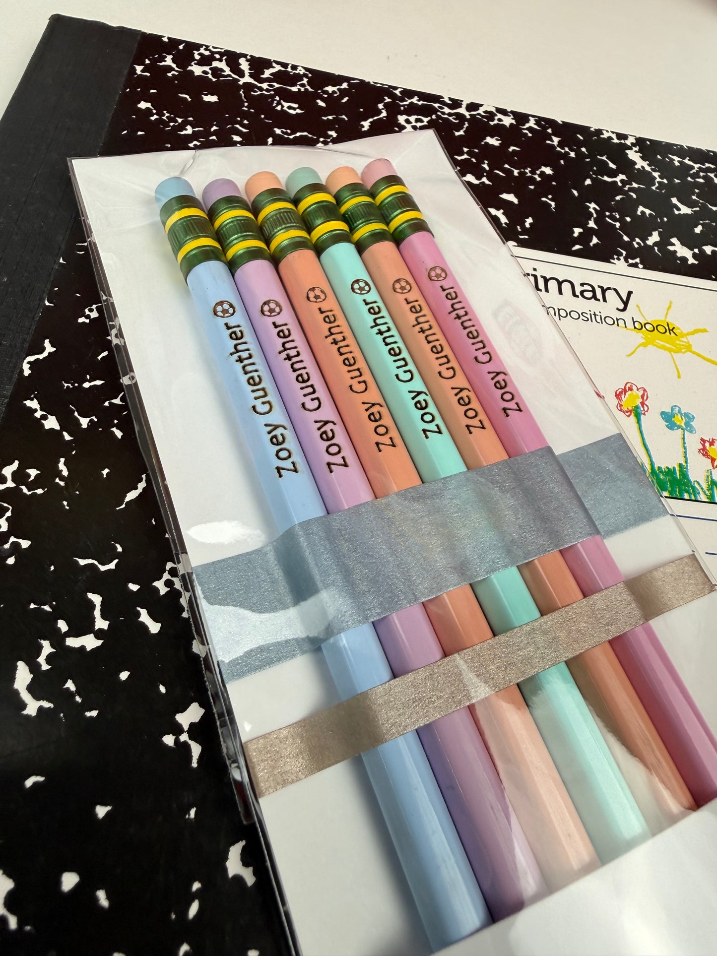 Personalized Ticonderoga Pencil Set