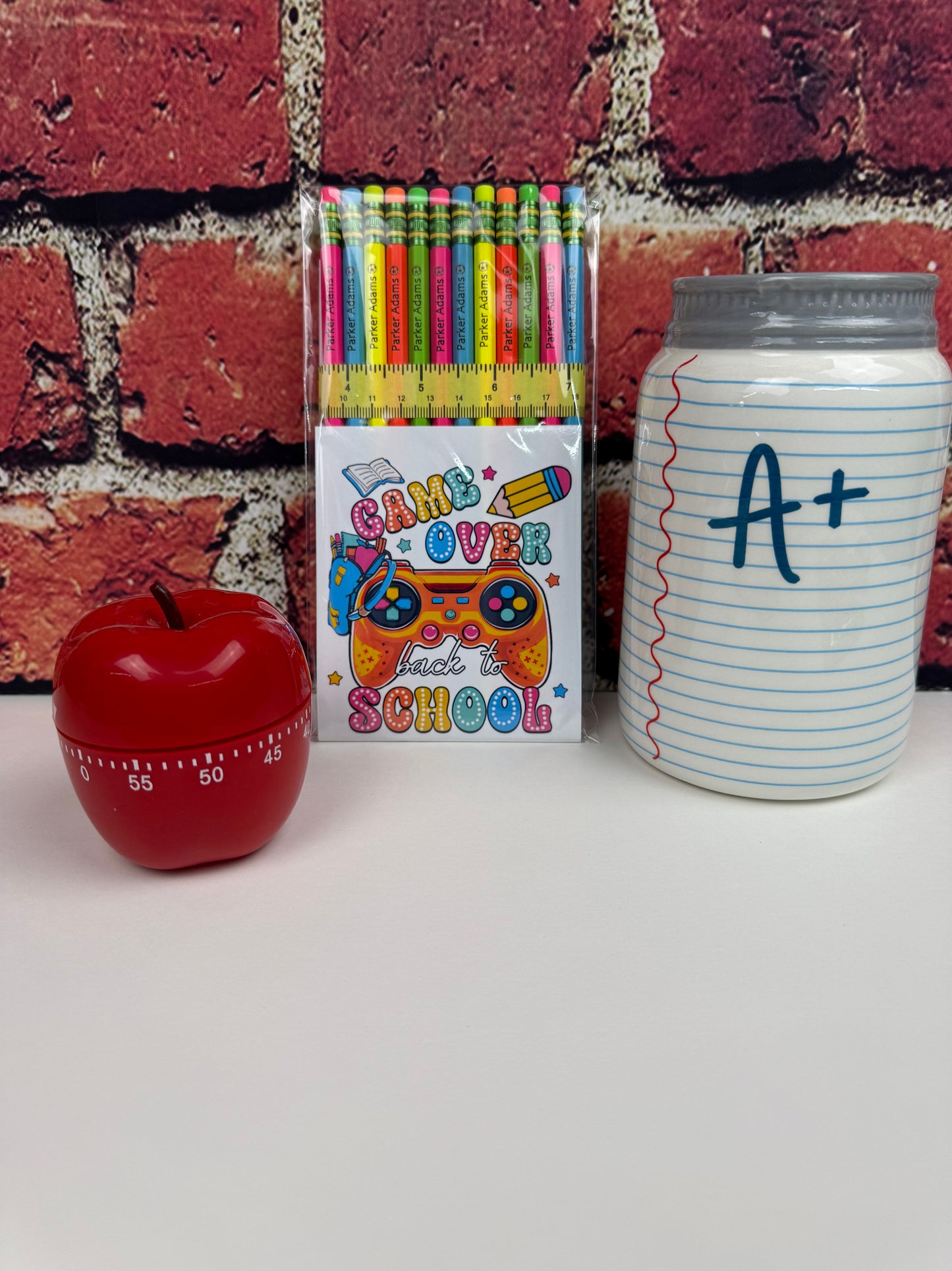 Personalized Ticonderoga Pencil Set