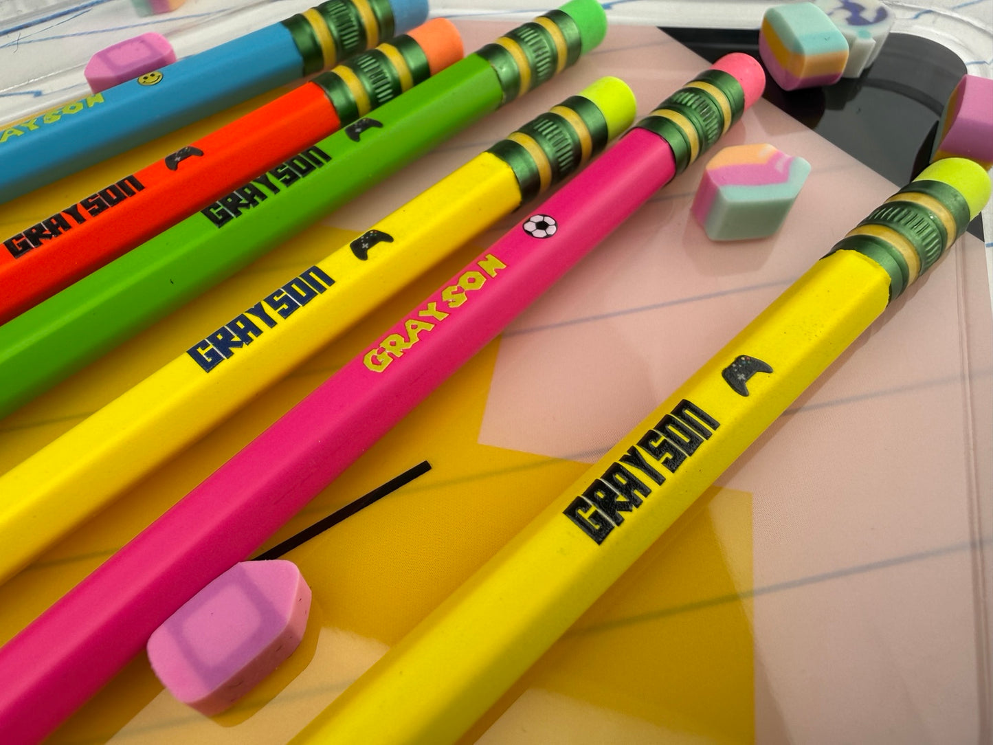 Personalized UV Printed Ticonderoga Pencils