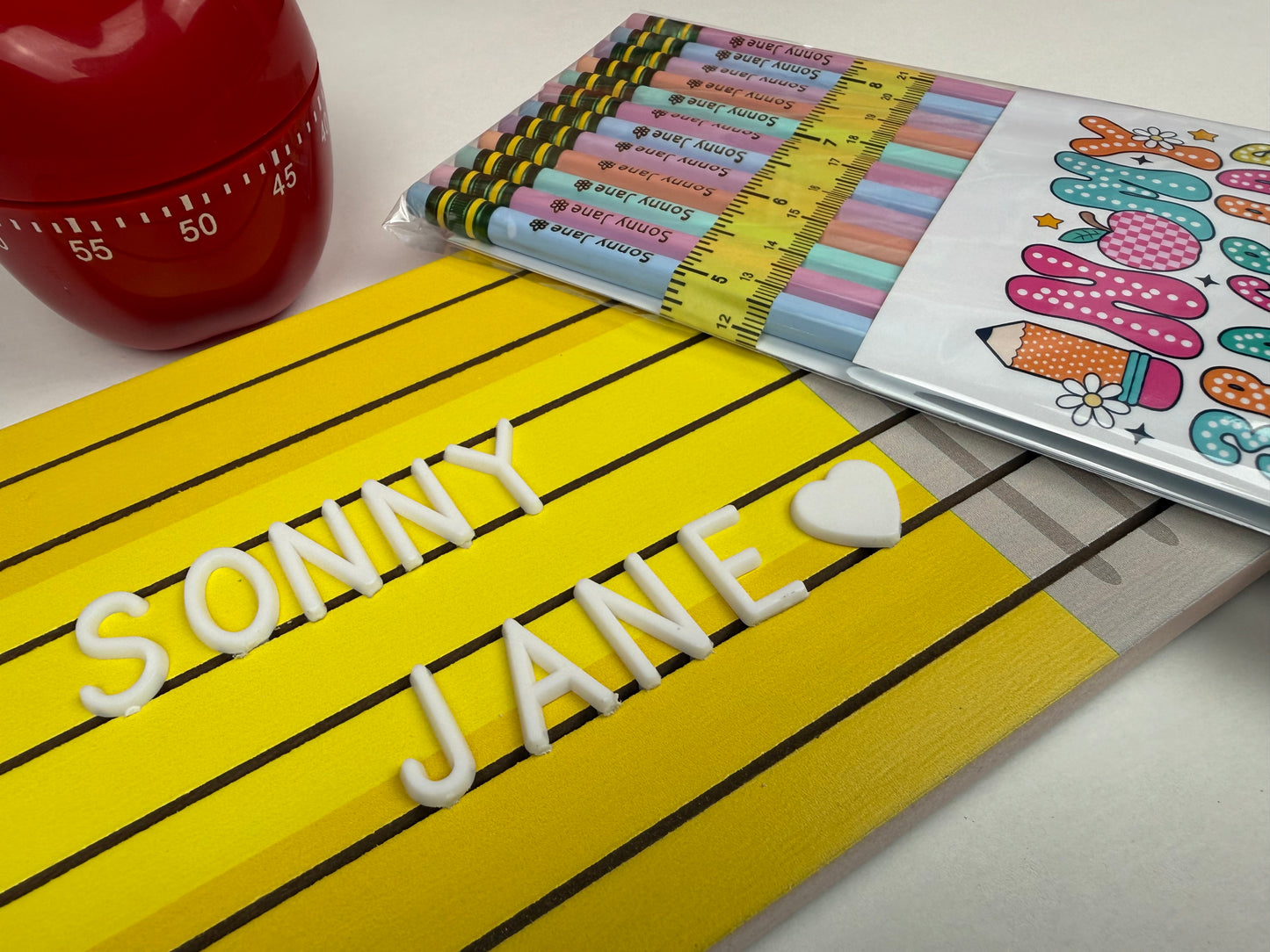 Personalized Ticonderoga Pencil Set