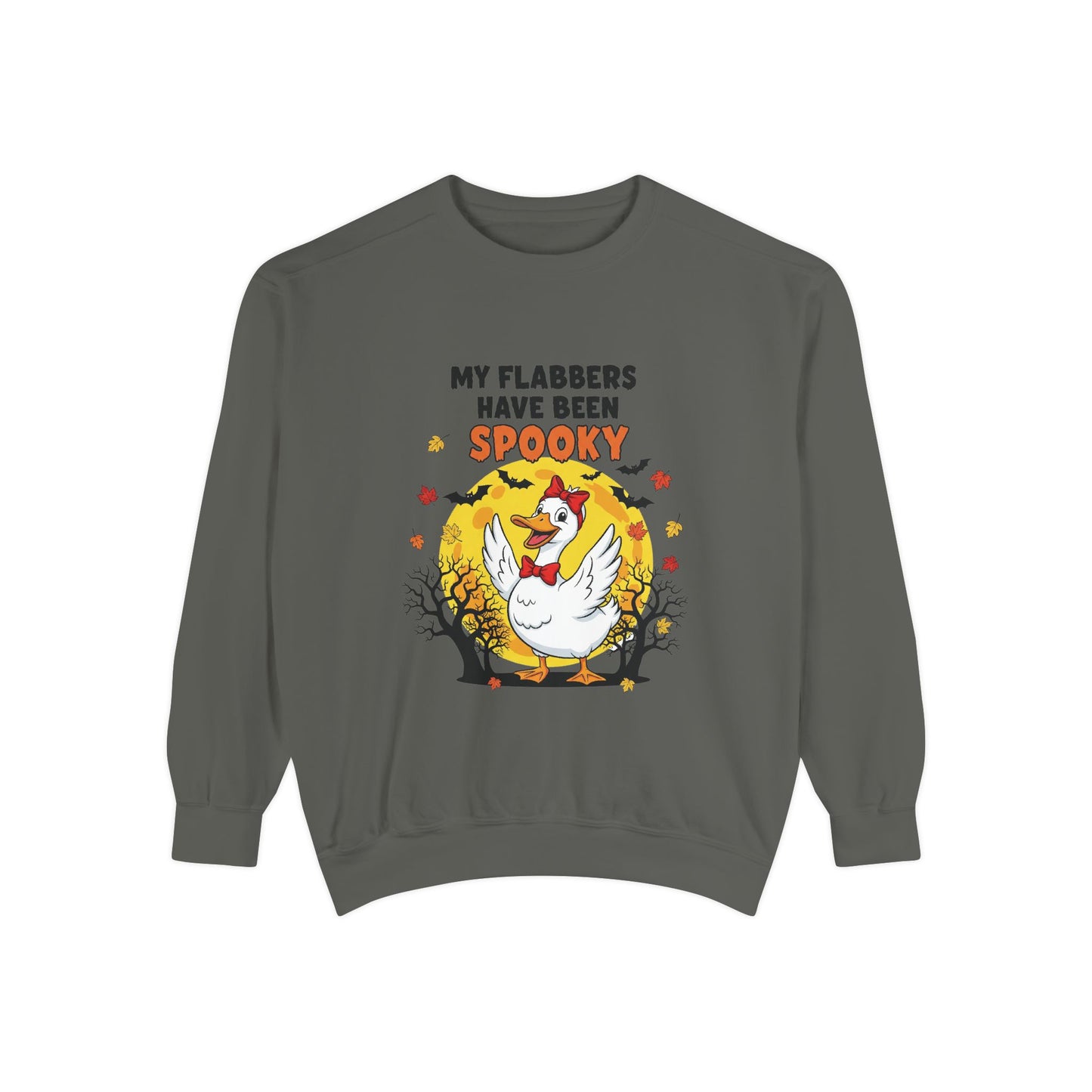 My Flabbers Have Been Spooky Halloween Sweatshirt | Funny Cozy Fall Crewneck