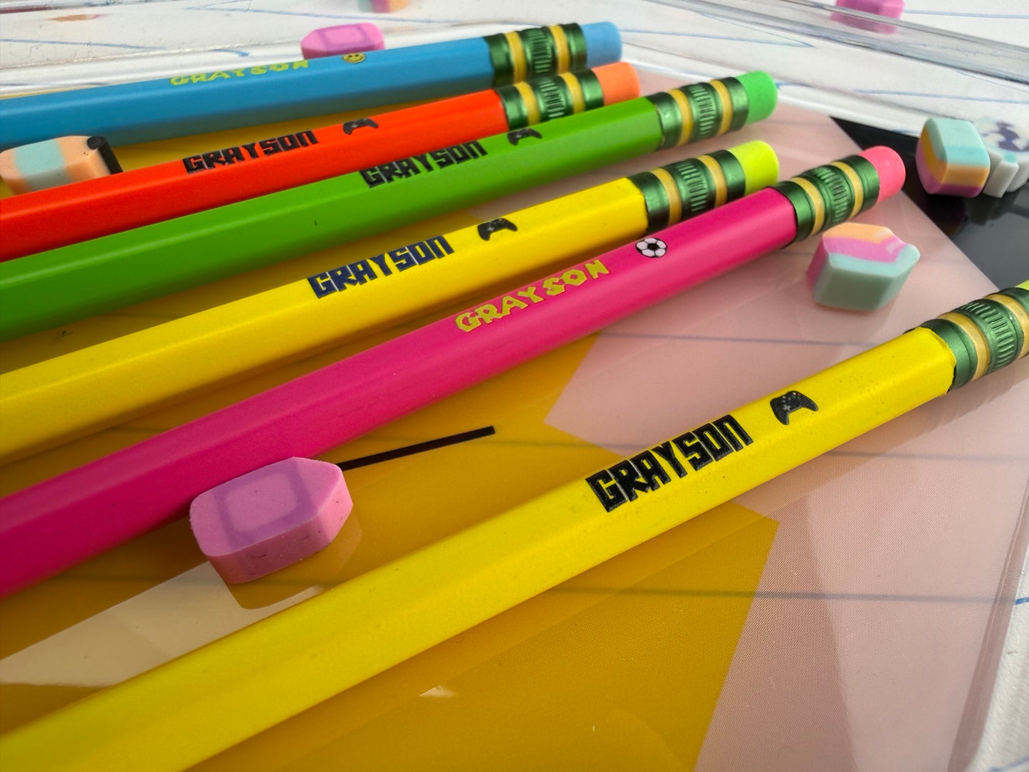 Personalized UV Printed Ticonderoga Pencils