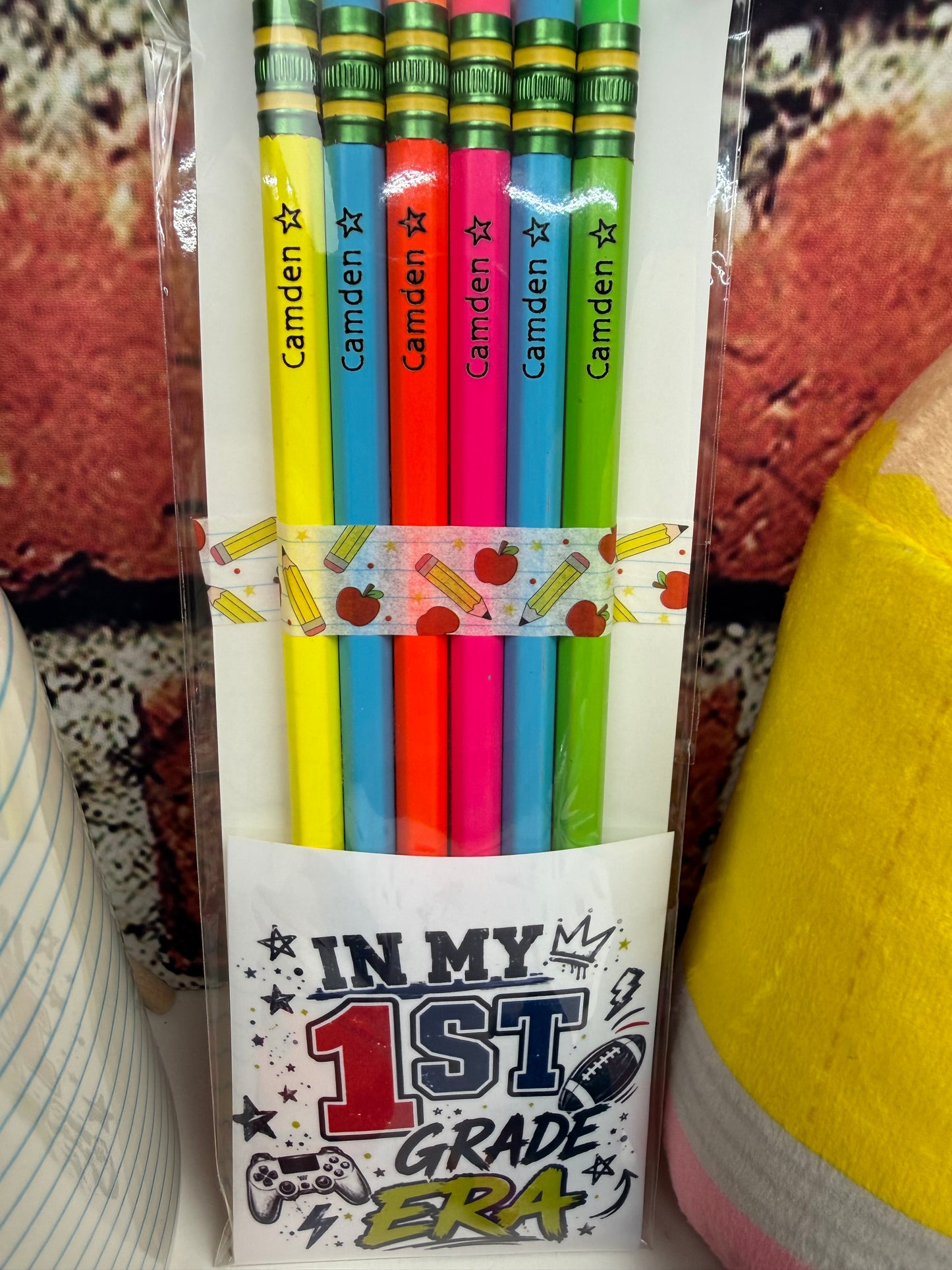 Personalized Ticonderoga Pencil Set