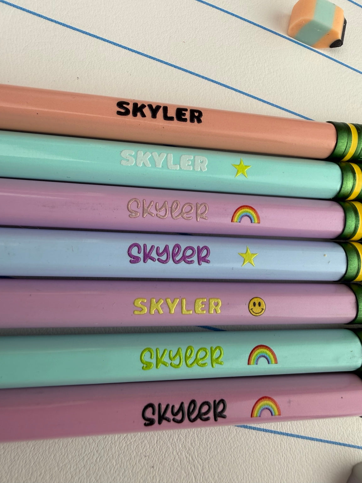 Personalized UV Printed Ticonderoga Pencils