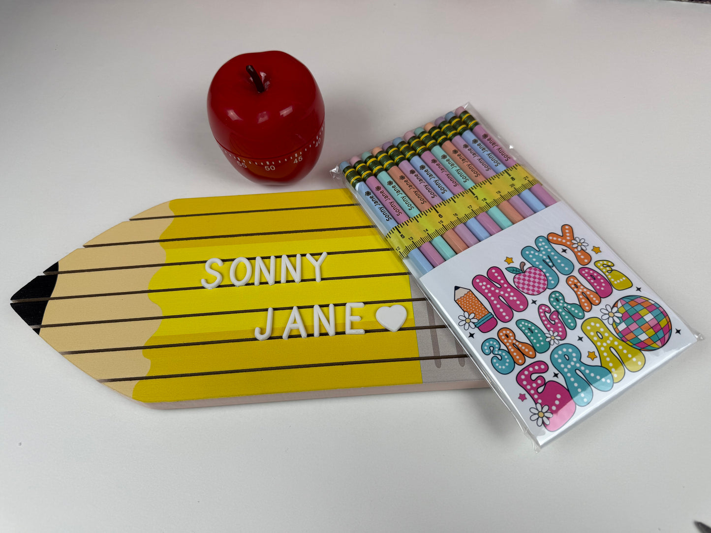 Personalized Ticonderoga Pencil Set
