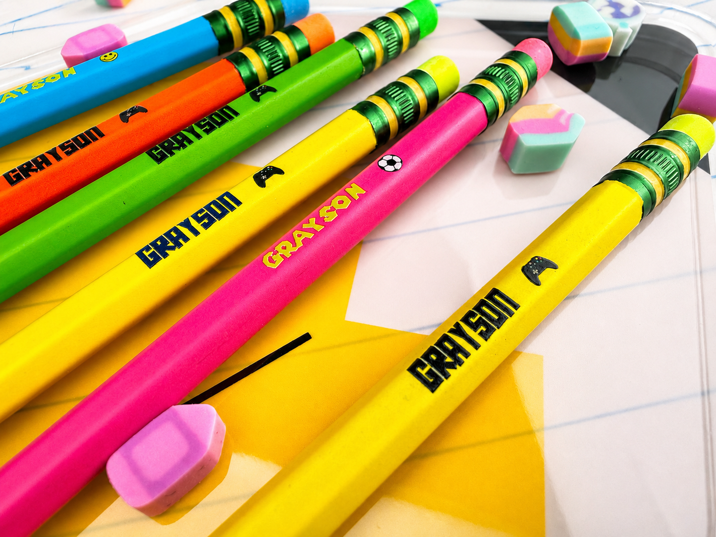Personalized UV Printed Ticonderoga Pencils