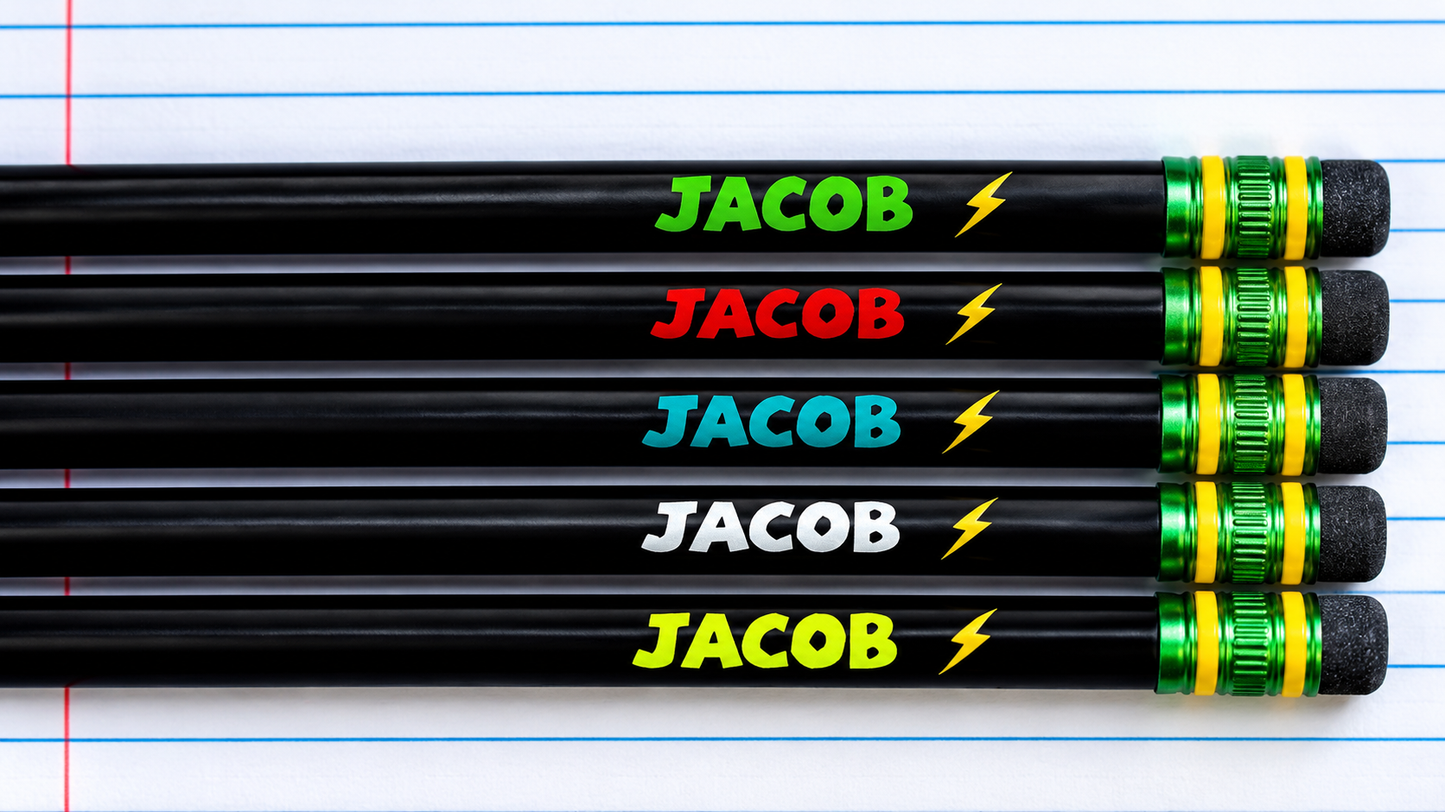 Personalized UV Printed Ticonderoga Pencils