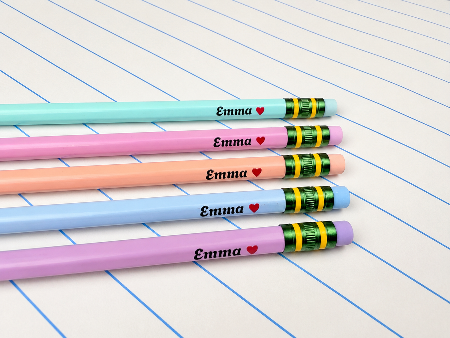 Personalized UV Printed Ticonderoga Pencils