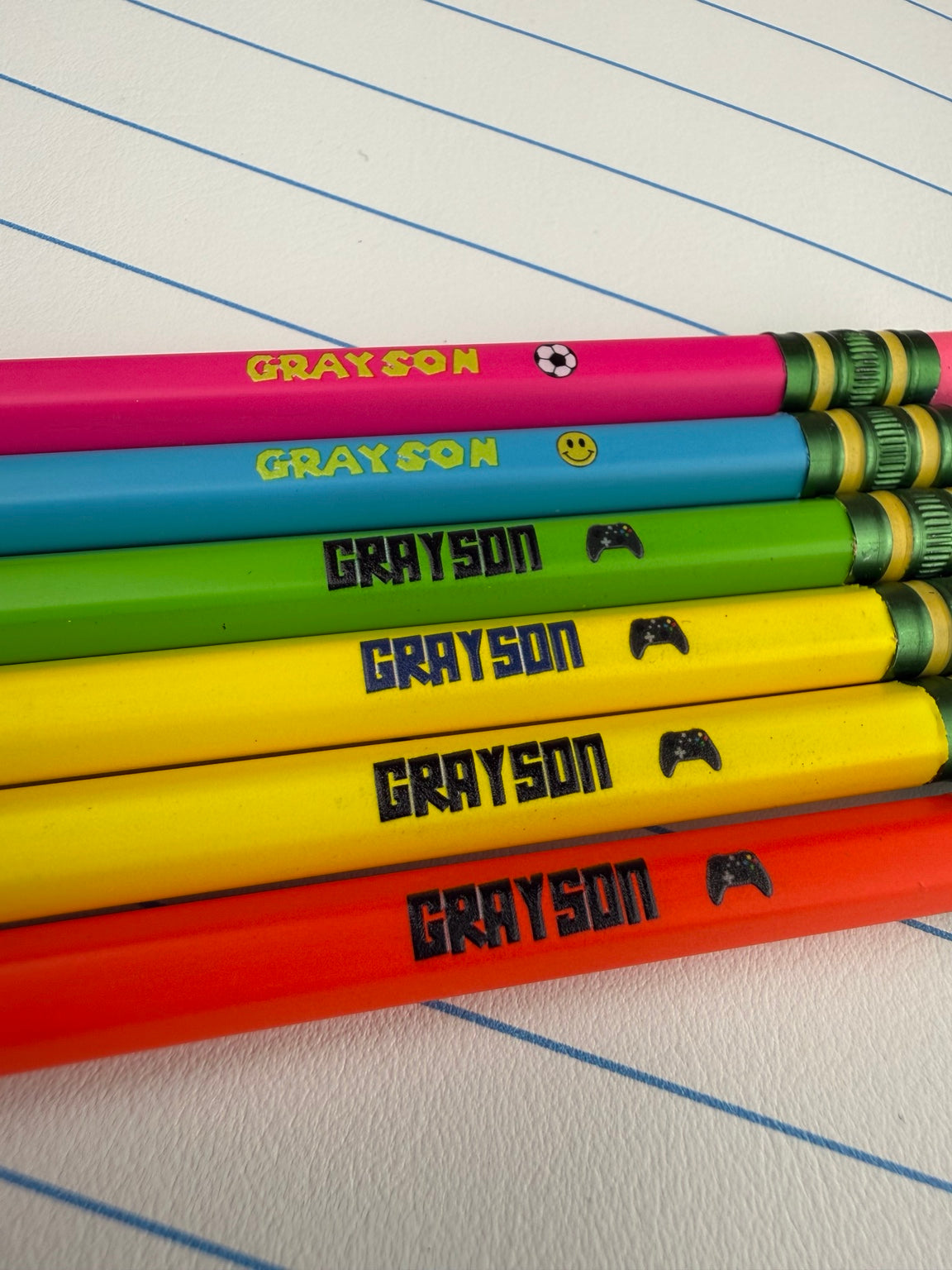 Personalized UV Printed Ticonderoga Pencils